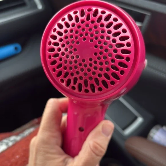 CHI Air Pink Ceramic Hair Dryer with power cord (tested and works!) - Picture 3 of 9